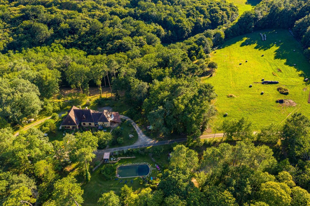 Prats-du-Périgord Maison De Charme, Piscine Naturelle Dordogne Perigord מראה חיצוני תמונה